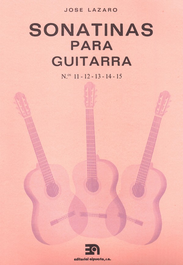 Sonatinas para guitarra (nº 11, 12, 13, 14, 15)