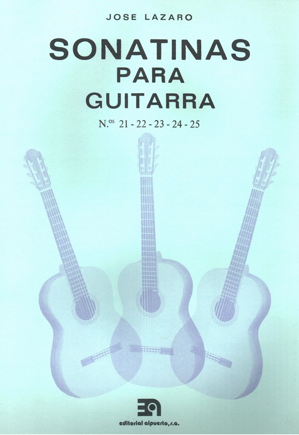 Sonatinas para guitarra (nº 21, 22, 23, 24, 25)