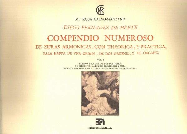 Compendio numeroso de zifras armónicas Vol. I
Para harpa. Edición facsímil