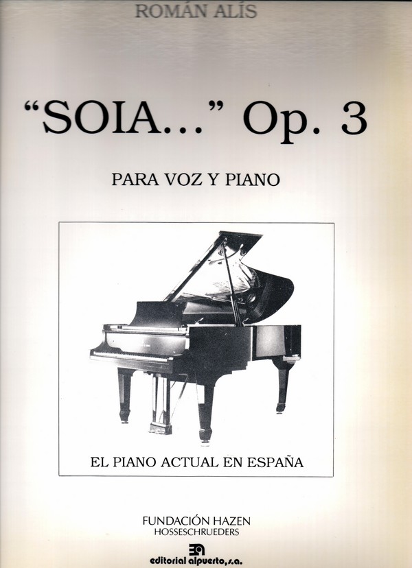 "Soia...", op. 3